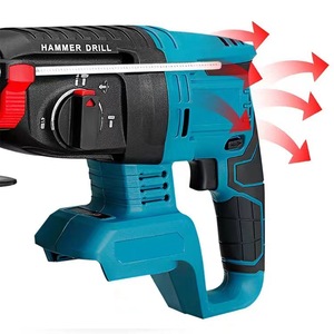 Marteau perforateur rotatif sans fil portable multifonction de qualité industrielle <span class=keywords><strong>800W</strong></span> 21V, perceuse à percussion au lithium sans balais 4Ah 22,9ft-lb - Product Image 2