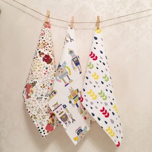 Serviettes de Table en coton avec imprimés fleurs, linge en coton personnalisé pour Cocktail, Table de mariage, noël, pièces - Product Image 2