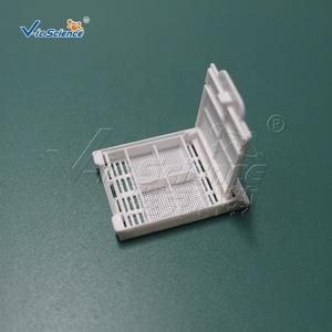 Caja <span class=keywords><strong>de</strong></span> Inmersión <span class=keywords><strong>Patológica</strong></span>, Caja Larga y Delgada con Orificios y Bisagras para Uso en <span class=keywords><strong>Laboratorio</strong></span> - Product Image 5