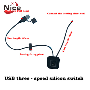 Cloth Heated Vest,5v 7.4v Carbon Fiber Cloth Heating <strong>Pad</strong> - Product Image 3