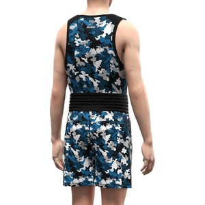 Ensembles de boxe RISE durables à motif camouflage, maillots de boxe et justaucorps pour le kickboxing et les combats en cage - Product Image 2