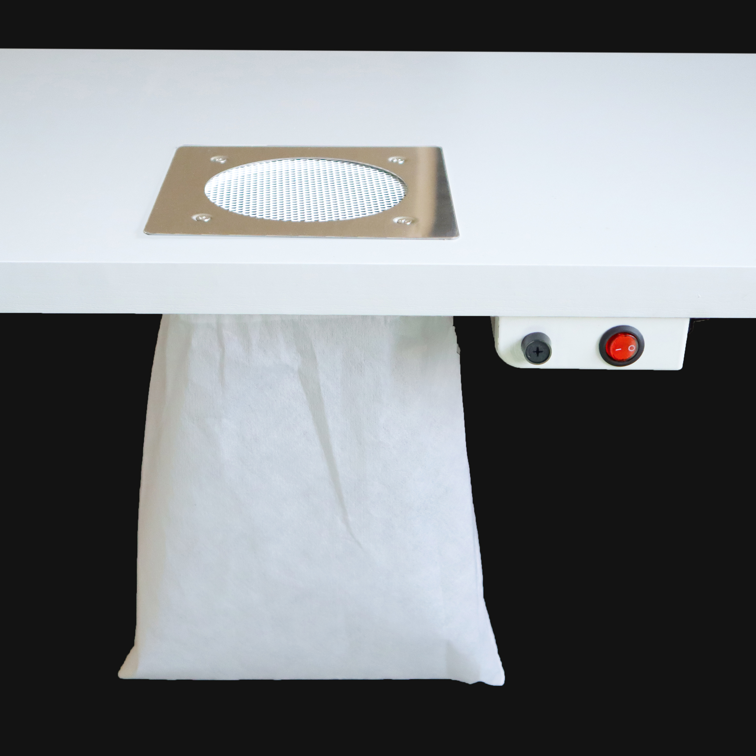 dust vacuum collector pullyon nail