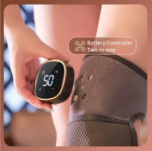 Enveloppement chauffant pour le genou, EMS portable, attelle chauffante pour le genou, soutien, vibration, masseur de genou sans fil, physiothérapie - Product Image 6