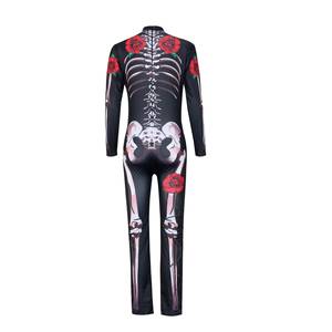 Disfraz de Esqueleto Divertido para Adultos, Mono con Estampado de Esqueleto para Halloween, Disfraz para Cosplay, Juego de Roles, Venta al por Mayor - Product Image 5