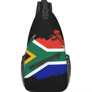 Bolso cruzado con bandera de Santa Lucía, mochila de gran capacidad, mochila de viaje para senderismo, bolso bandolera para hombres y mujeres, regalo personalizado - Product Image 2
