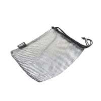 Sacs de maquillage en tissu de filet de petite forme avec conteneur de bijoux promotionnel à cordon latéral