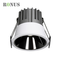 LED COB 10W Wall Washer Spot Down Light Hotel Saa Commercial Dimmable Encastré Downlight