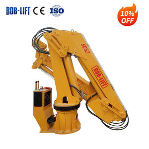 Chinesische Fabrik Schiffs kran 5 Tonnen <span class=keywords><strong>Marine</strong></span> Deck Kran Boot Heb ekrane - Product Image 1