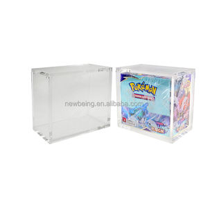 <span class=keywords><strong>Vente</strong></span> flash - Boîte de protection transparente pour booster Pokémon - Étui de présentation en acrylique - Product Image 5