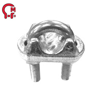 HLM Galvanisé Din741 Clips de câble métallique Attaches matérielles pour une fixation sécurisée
