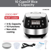 Cuiseur numérique intelligent numérique pour aliments, multifonctionnel, automatique, conserve le riz au chaud, 5L