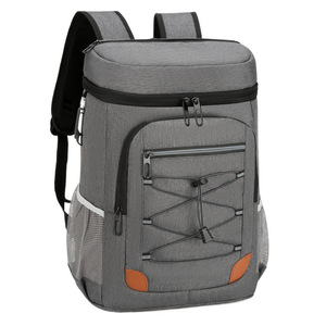 Boîte à lunch portable avec fermeture éclair personnalisée pour pique-nique, sac isotherme léger, imperméable et thermiquement isolé - Product Image 1