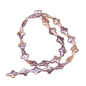 Nuevo Material de Perla Barroca en Forma de Cruz de 11*15mm, Natural, con Fuerte Brillo, Semi-Acabado, para Accesorios de Joyería DIY - Product Image 5