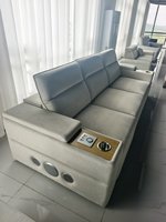 Canapé Gonflable Intelligent Multifonctionnel de Luxe en Tissu PUZE PZ071 à Trois Places, Style Contemporain et Moderne, Vente en Gros