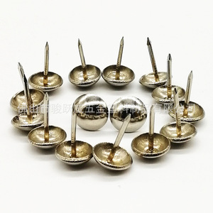 Antique Bronze Round Head Tacks 11mm Diameter 17mm Length For <b>Sofa</b> Upholstery And Wallpaper Fixing - Product Image 4