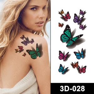 Tatuaggi Temporanei Personalizzati a Farfalla per Donne e Ragazze, Impermeabili, di Lunga Durata, Alta Qualità, Sexy e Colorati - Product Image 5