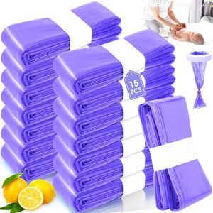 15 pièces de sacs de recharge pour couches Tom Tip, doublures pour poubelle à couches, recharges pour poubelle à couches Genie/<span class=keywords><strong>Angelcare</strong></span>/TomHygiene - Product Image 1