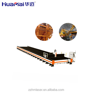 Máquina de corte por láser de fibra CNC Huamai con riel de suelo, diseño dúplex de alta resistencia y anti-quemaduras para <span class=keywords><strong>planta</strong></span> de fabricación de elevadores, 3 ejes - Product Image 5
