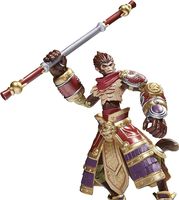 Figurine d'action Sun WuKong, design de dessin animé, mini figurine de collection en vinyle PVC écologique, jouet personnalisé du Roi Singe chinois, OEM
