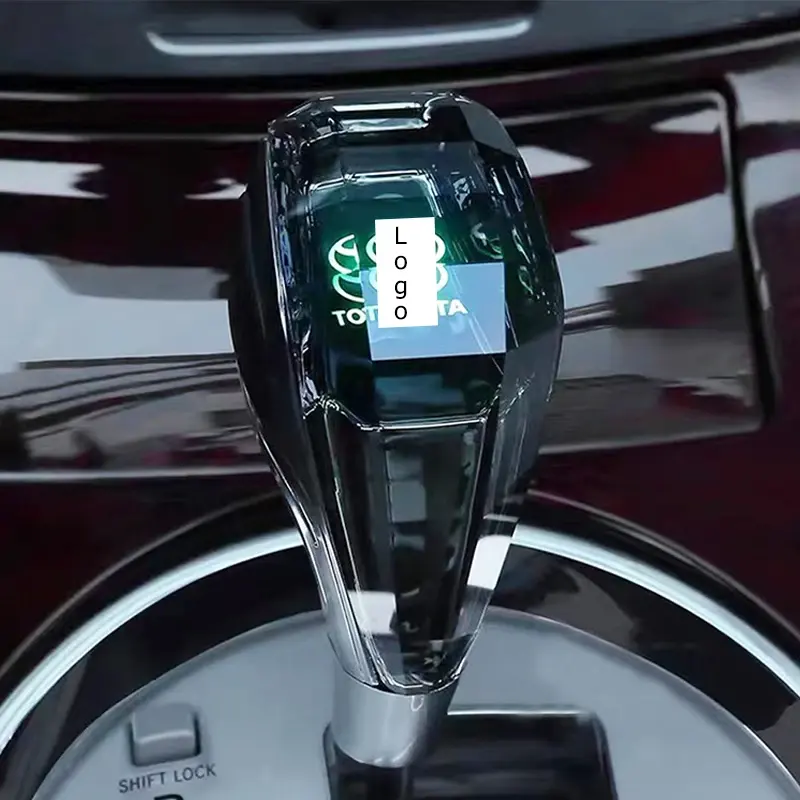 Kenop pemindah gigi mobil lampu Led perubahan aktif gerakan sentuh untuk Corolla Mitsubishi RD Avensis Auris untuk truk
