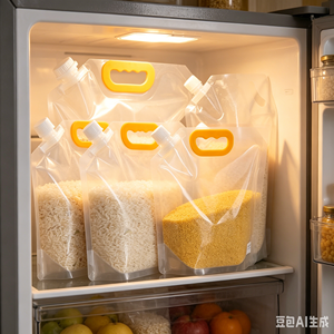 Bolsa Antimosquitos de 2.5L para Comida de Gato, Almacenamiento Diario y Organización de Cocina, Venta al Por Mayor - Product Image 1