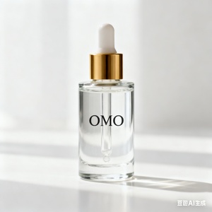 SkinCare Serum Dropper Bottles Massage Spa Glass Container 30ml 50ml Empty Essence Oil Dropper Bottle With Gold Silver Lid - Product Image 5