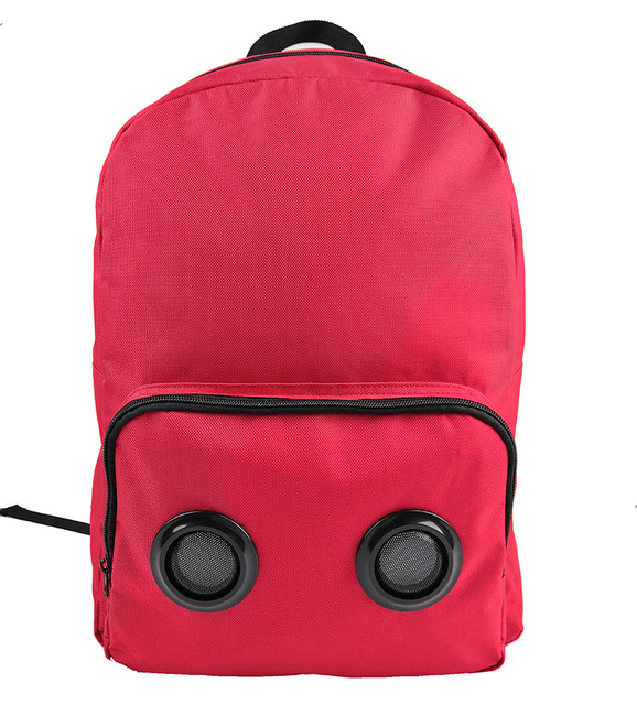 Outdoor Sports Travel Backpack with Built in Speakers Custom High End Wireless BT Speaker Backpack for Travel