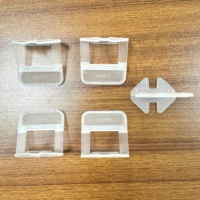 Clips de carrelage au design moderne, système de nivellement réutilisable pour carreaux en porcelaine, pour l'installation et la décoration des sols