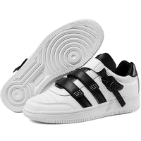 Nouveauté modèles de haute qualité vélo frein chaussure blanc décontracté baskets femme chaussures de tennis boucles bas prix Offre Spéciale 2023