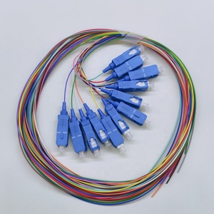 ตัวแยกไฟเบอร์ออปติก PLC 1x8 แบบ SC/UPC สายพิกเทลแบบ Single Mode ตัวแยกแสงแบบ Passive สำหรับเครือข่าย FTTH จากโรงงานโดยตรง - Product Image 1