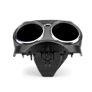 Portavasos para Mercedes-Benz CLS C219, consola central, material ABS negro - Product Image 1
