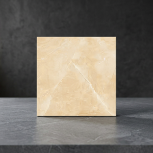 Habana Silver 600x600mm Glossy Porcelain Floor Tiles Marble Look Polished Interior Finish - Product Image 6