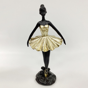 Scultura Moderna in Resina di Ballerina, Ornamento di Lusso per la Casa, Decorazione per Matrimoni e Feste, Regalo da Collezione - Product Image 4