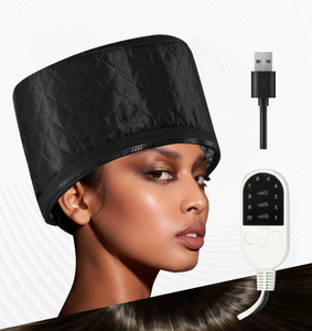 Cappello Riscaldante Elettrico Senza Fili WIDE NB USB con Riscaldamento Circolare a 360° e Impostazioni di Temperatura Multiple per Trattamenti Capillari Profondi - Product Image 5