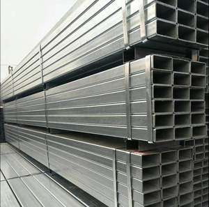 Sıcak Daldırma Galvanizli Kare ve Dikdörtgen Boşluklu Kesitler - İnşaat ve Yapı Mühendisliği için GI Kare Boru/Boru - Product Image 2