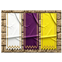 Drapeau de jardin personnalisable, décoration de maison, style médiéval, fanion personnalisé en forme d'hirondelle, drapeaux suspendus avec logo personnalisé