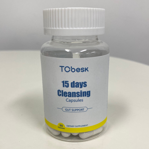 Capsules de nettoyage pour la régulation de l'estomac Complément alimentaire pour adultes pour soutenir les selles régulières et favoriser la santé intestinale - Product Image 1