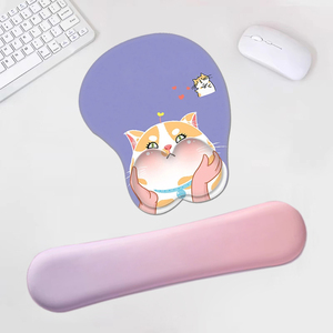 <b>Mouse</b> <b>Pad</b> Wholesale Ergonomic Design Keyboard Wrist Rest <b>Pad</b> Support <b>Custom</b> Gaming <b>Mouse</b> <b>Pad</b> - Product Image 2