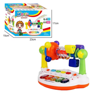 Jouets de clavier musical intelligent pour l'éducation précoce Samtoy, instruments pour bébés, orgue électronique <span class=keywords><strong>anglais</strong></span> avec <span class=keywords><strong>musique</strong></span> - Product Image 6