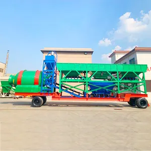 25m3/h-100m3/h Portable Batching Plant Mini Mobile Concrete Batching Plant Price Batch Plants