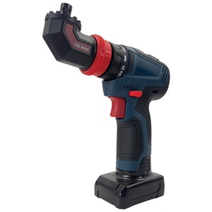 [Expo de Septiembre] <span class=keywords><strong>Taladro</strong></span> Multiusos sin Escobillas de 300W y 12V con 4 Cabezales de Cambio Rápido, Compatible con Batería <span class=keywords><strong>Bosch</strong></span> - Product Image 2