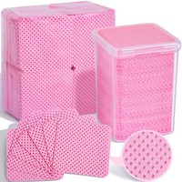Lingettes démaquillantes pour ongles à l'acétone, sans peluches, pour vernis et gel, lingettes pour colle à ongles sans peluches