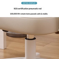 Chaise d'ordinateur moderne et durable pour la maison, la chambre, le maquillage, confortable pour s'asseoir, apprendre, écrire, chaise de bureau, chaise de salon