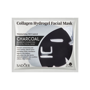Masque facial hydratant au charbon de bambou et au <span class=keywords><strong>collagène</strong></span> SADOER, produits de soin de la <span class=keywords><strong>peau</strong></span>, améliore la sécheresse et les dommages cutanés - Product Image 6