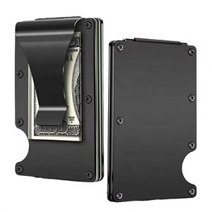 Portefeuille en aluminium personnalisé avec logo, protection RFID, élégant, idéal comme cadeau pour les clients - Product Image 1