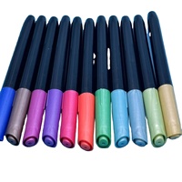 Ensemble de stylos marqueurs OUTAE, marqueurs métalliques brillants et aquarelles avec des couleurs vives et une écriture fluide pour la peinture artistique et le marquage