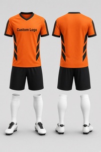 Custom Lime Green Grey Panel Soccer Kit Full Set Jersey Shorts <b>Socks</b> Football Uniform - Product Image 6
