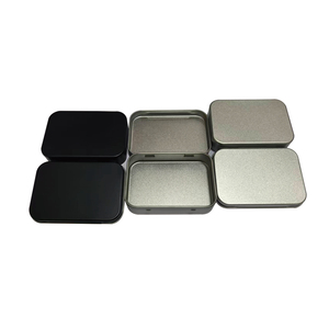 Boîte en métal recyclable <span class=keywords><strong>pour</strong></span> <span class=keywords><strong>peinture</strong></span> aquarelle en gros, boîtes métalliques personnalisées avec logo, petites boîtes métalliques à couvercle articulé en stock - Product Image 3