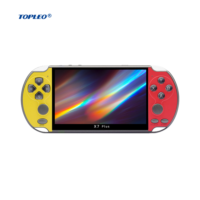 Topleo Portable Retro Handheld Game Consoles 4k Mini Video X7 Plus Game Console Handheld Game Players