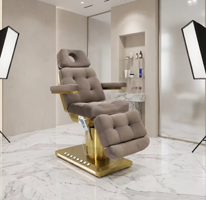 New 2026 Modern Luxury 4-Motor <b>Electric</b> Beauty Bed - Medical Grade Lash Bed with Foot Control for Upscale Spa Medical Treatment - Product Image 5